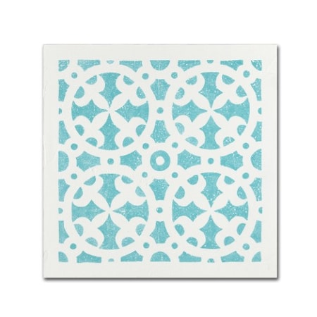 Trademark Fine Art Moira Hershey 'Hacienda Tile V' Canvas Art, 35x35 WAP02230-C3535GG